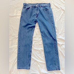 Levi’s 505 Blue Jeans 38x34, Pre owned